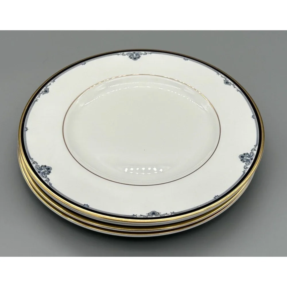 Royal Doulton Princeton H5098 Bone China Salad Plates Set of 4 DISCONTINUED‎
